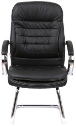 Крісло конференційне АКЛАС Валенсія CF (XY-7004G-1) Чорний (PU Black) - Картинка 2