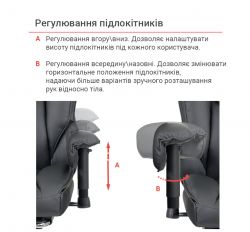 Кресло АКЛАС Бамбетель RL 10093H Серый (Велюр 66 серый) - Картинка 33