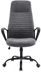 Кресло АКЛАС Черемош KD Tex TILT (1705B-26 Black-Gray) - Картинка 2