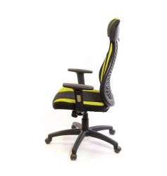 Кресло геймерское АКЛАС Эпсилон PL SR Желтый (Черный/Желтый) - Картинка 2