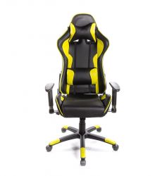 Кресло геймерское АКЛАС Хорнет PL RL Желтый (PU-чёрный/желтый) - Картинка 3