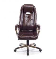 Кресло геймерское АКЛАС Брук PL TILT Коричневый (PU-темно-коричневый) - Картинка 3