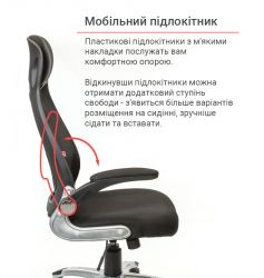 Кресло офисное АКЛАС Винд PL TILT Черный - Картинка 10