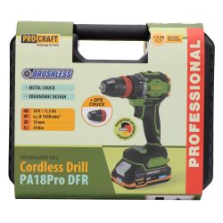 Шуруповерт Procraft PA18Pro DFR (з 1 АКБ) - Картинка 16