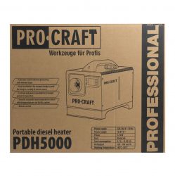 Портативний дизельний обігрівач Procraft PDH5000 - Картинка 26