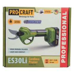 Акумуляторний секатор Procraft ES30Li (з 1 акб) - Картинка 10