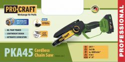 Акумуляторна міні пила Procraft PKA45 (2 акб) Кейс - Картинка 2