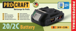 ������������ ������� Procraft Battery20/2C 2 �� Type-C - �������� 2