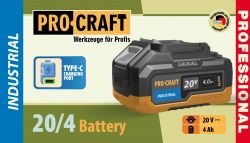 ������������ ������� Procraft Battery20/4 industrial (20�, 4��) - �������� 2
