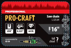 ������ ��� ��������� ���� Procraft L-325/64