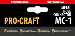 З'єднувач металевий шланга Procraft MC1 - Картинка 2