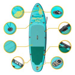 Надувна дошка для сапбордингу Procraft travel SUP320 - Картинка 2