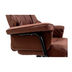 Крісло офісне Richman Конгрес Хром M-2 Широкий (Anyfix Wide) Коричневий - Картинка 14