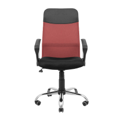 Крісло Richman Ультра Ю Хром M-1 (Tilt) Сітка чорна + червона - Картинка 2