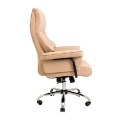 Крісло офісне Richman Конгрес Хром M-2 Широкий (Anyfix Wide) Бежевий - Картинка 3