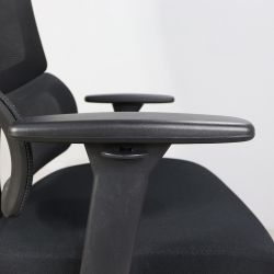 Крісло офісне Richman Концепт Пластик Synchro Сітка Чорна - Картинка 15