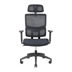 Крісло офісне Richman Концепт Пластик Synchro Сітка Чорна - Картинка 2