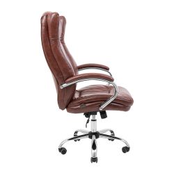 Крісло офысне Richman Сенатор Хром М-2 (Anyfix) Коричнева - Картинка 3