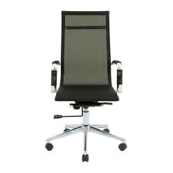 Креслом офисное Richman Кельн Хром DT (Deep Tilt) Сетка черная - Картинка 2