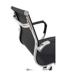 Кресло офисное Richman Кельн ЛБ Хром DT (Deep Tilt) Сетка черная - Картинка 7