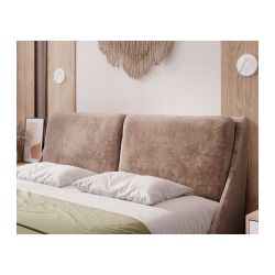 Кровать Richman Беатриче 160 х 200 Стандарт Вуд Трапеция Мисти Грей + Орех - Картинка 5