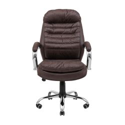 Крісло офісне Richman Валенсія Хром П4 M-2 (Anyfix) Амелі Браун - Картинка 2