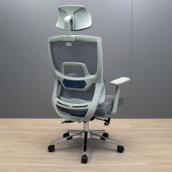 Кресло офисное Вектор Про Хром М-2 Серая - Картинка 5