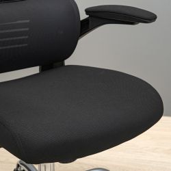 Кресло офисное Скайлайн Хром M-1 (Tilt) Черная - Картинка 12