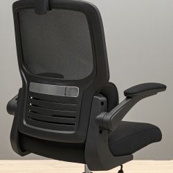 Кресло офисное Скайлайн Хром M-1 (Tilt) Черная - Картинка 10