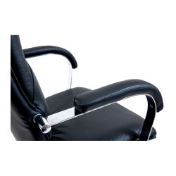 Кресло Richman Никосия Хром П1 M-3 (Multiblock) Кожа Люкс Черная - Картинка 4