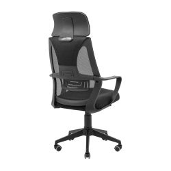 Кресло Richman Профи Пластик Пиастра Сетка черная - Картинка 4