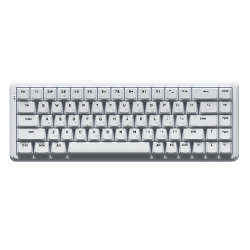    AK680 MAX Magnetic Switch-ABS White Keycaps-RGB -Aluminum Positioning Pl