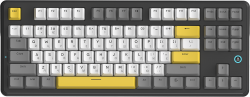 ���������� Ajazz AK870 V2 Flying Fish switches Black Gray Yellow (AK870-V2-FF-BGY)