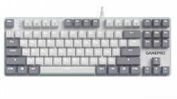 ������� ��������� ��������� GamePro Genesis Metallic (MK110W) 87% Red switches