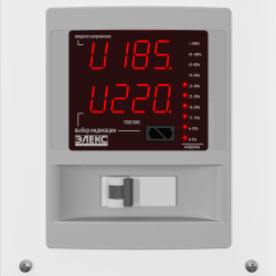 Стабилизатор напряжения однофазный бытовой АМПЕР-Т У 16-1/32 v2.1 Элекс - Картинка 2