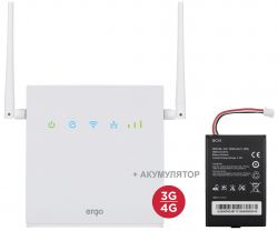  4G Ergo R0516 + battery, GSM GPRS/EDGE, HSPA+, DC-HSPA+, LTE, Ethernet, Wi-Fi -  1