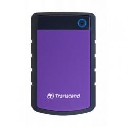 Transcend StoreJet 25H3 (TS2TSJ25H3P)  HDD 2Tb / Purple / 2,5"