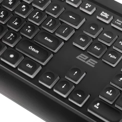 2E ��������� ��������� KS120 104key, USB-A, EN/UK, White LED, ������ 2E-KS120UB_UA - �������� 5