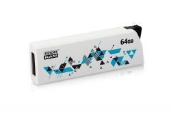 USB Flash Drive 64Gb Goodram Cl!ck White / UCL2-0640W0R11 -  1