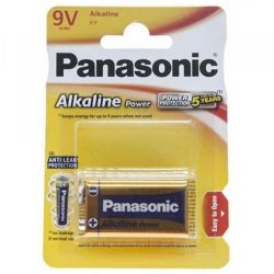  Panasonic ALKALINE POWER 6LR61 BLI 1 ALKALINE -  1
