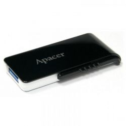 USB   Apacer 128GB AH350 Black RP USB3.0 (AP128GAH350B-1)