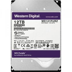   WD 3,5" 12TB Purple |  | SATA 3.0 | 256 MB | 7200 rpm | 3,5" | WD121PURZ -  1
