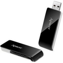 USB   Apacer 16GB AH350 Black RP USB3.0 (AP16GAH350B-1)