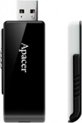 USB   Apacer 32GB AH350 Black RP USB3.0 (AP32GAH350B-1) -  2
