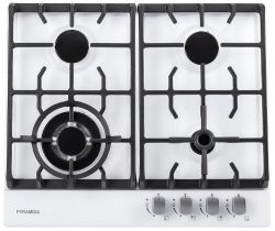 Газова варильна поверхня Pyramida PFE 643 WHITE LUXE - Картинка 1