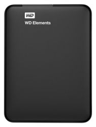    2Tb Western Digital Elements Desktop, Black, 2.5", USB 3.0 (WDBU6Y0020BBK-WESN) -  1