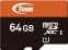  '  `i MicroSDXC 64GB UHS-I Team + SD-adapter (TUSDX64GUHS03) -  1