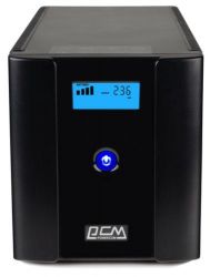    PowerCom RPT-2000AP LCD Schuko Black, 2000 , 1200 , -, AVR, 4  (Schuko),  12/9 x 2  (RPT-2000AP.LCD (SCHUKO))