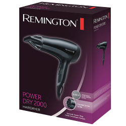 ��� Remington D3010, Black, 2000W, 3 ������, 2 ��������, ������ ��������� ������ - �������� 2