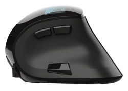 Мышь беспроводная Trust Voxx Rechargeable Ergonomic, Black, Bluetooth / 2.4 GHz, оптическая, 1200 - 2400 dpi, 9 программируемых кнопок, встроенный аккумулятор (23731) - Картинка 8